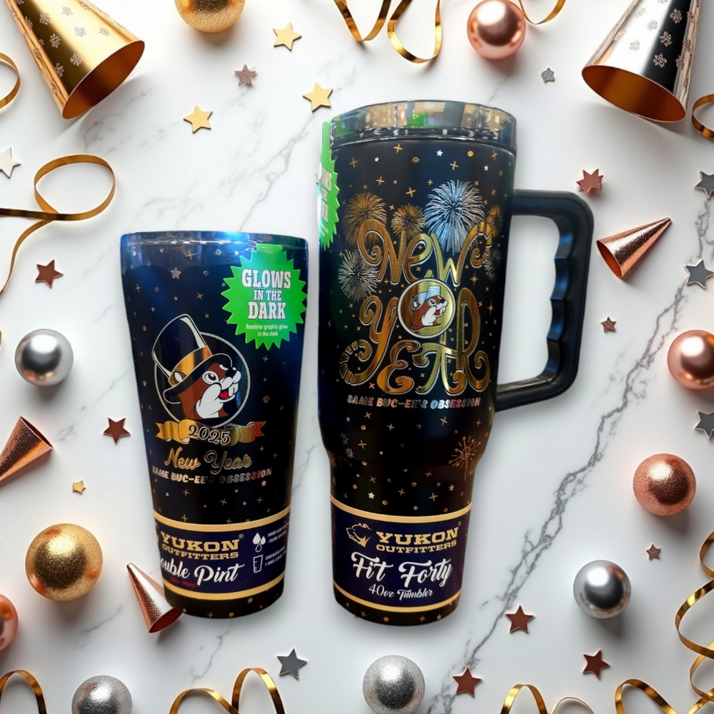 Buc-ee's 2025 New Year's Tumblers